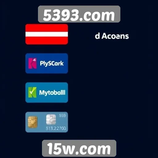 Comparativo entre métodos de pagamento no 5393.com